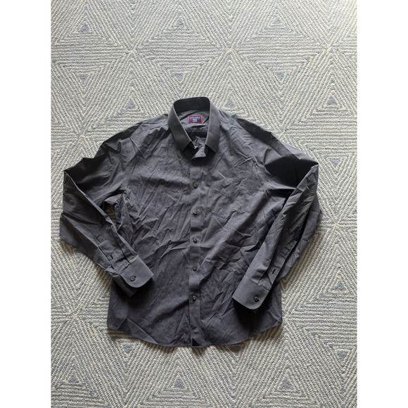 UNTUCKit Other - UNTUCKit Long‎ Sleeve Button Shirt - Gray Check - Medium